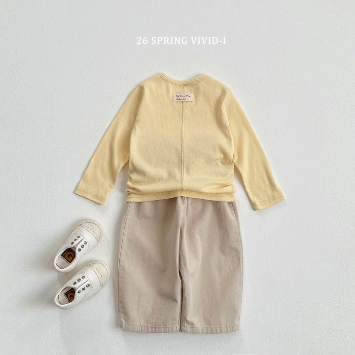 Vivid I - Korean Children Fashion - #littlefashionista - Cotton Daily Pants - 5