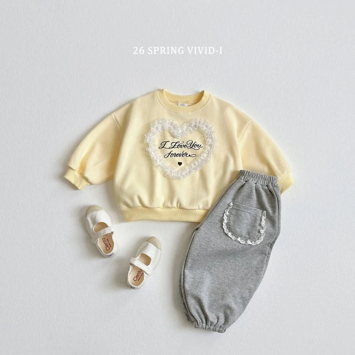 Vivid I - Korean Children Fashion - #littlefashionista - Lace Pocket Jogger Pants - 11