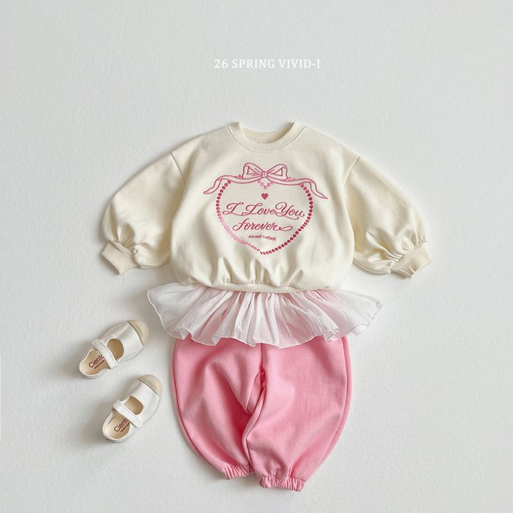 Vivid I - Korean Children Fashion - #littlefashionista - Ballet Frill Jogger Pants - 9