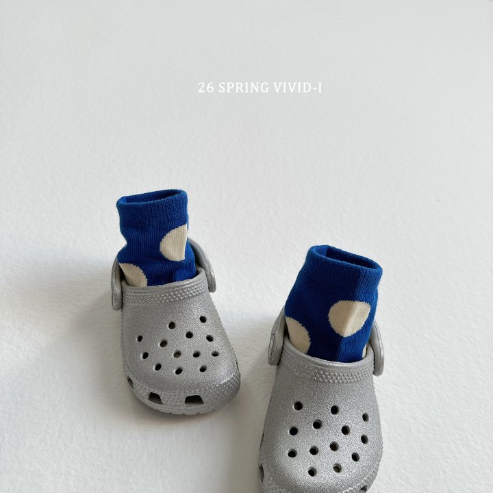 Vivid I - Korean Children Fashion - #littlefashionista - Color Polka Dot Socks - 9