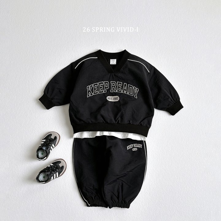 Vivid I - Korean Children Fashion - #magicofchildhood - Embroidered Nylon Sweatshirt - 6