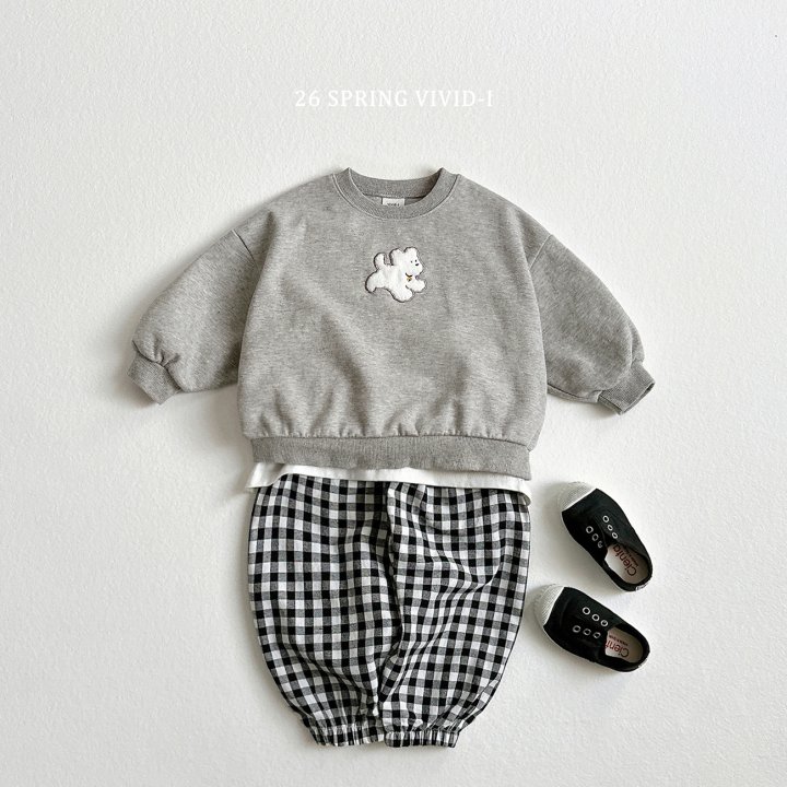 Vivid I - Korean Children Fashion - #magicofchildhood - Mini Embroidered Doll Sweatshirt - 10