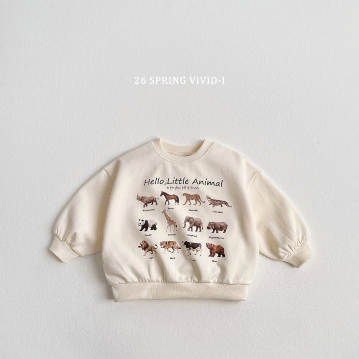 Vivid I - Korean Children Fashion - #magicofchildhood - Mini Animal Sweatshirt - 3
