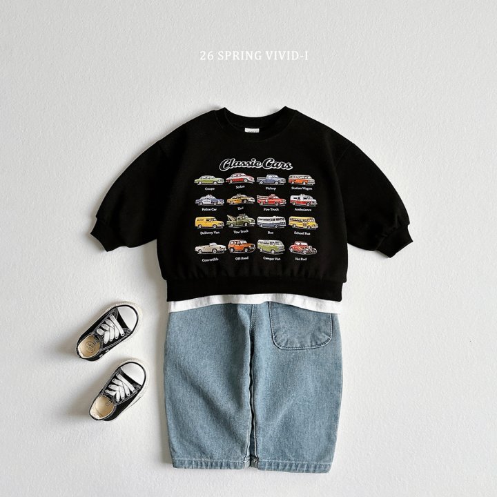 Vivid I - Korean Children Fashion - #magicofchildhood - Pocket Denim Pants - 9