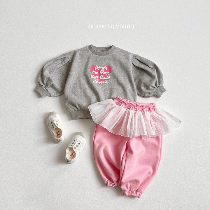 Vivid I - Korean Children Fashion - #magicofchildhood - Ballet Frill Jogger Pants - 10