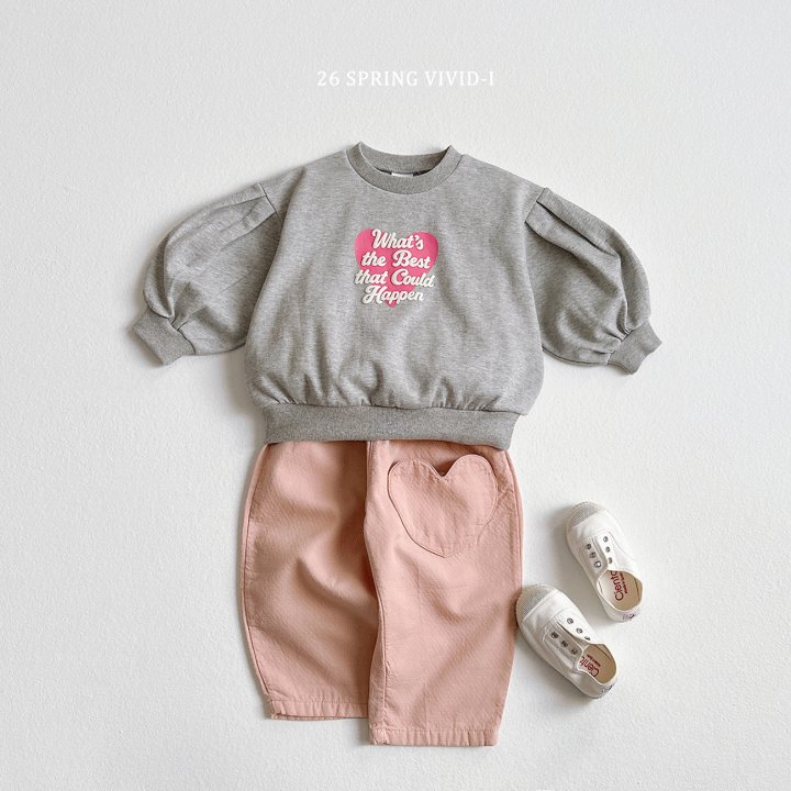 Vivid I - Korean Children Fashion - #magicofchildhood - Double-Layer Heart Pants - 9