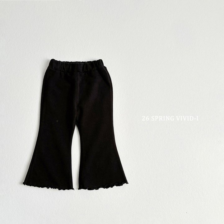 Vivid I - Korean Children Fashion - #magicofchildhood - Vivid Bootcut Pants - 5