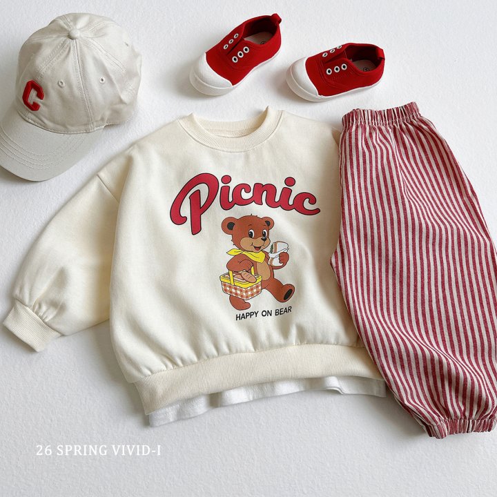 Vivid I - Korean Children Fashion - #magicofchildhood - Vertical Stripe Jogger Pants - 12