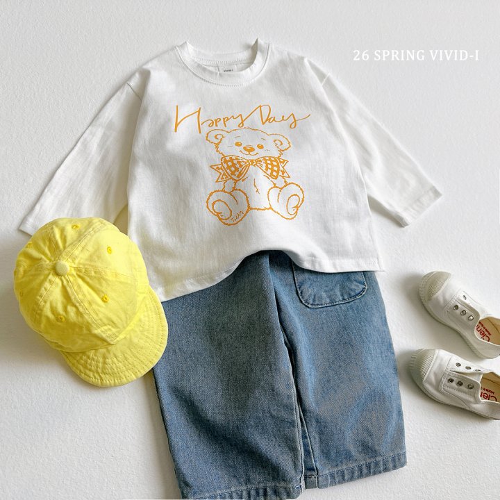 Vivid I - Korean Children Fashion - #magicofchildhood - Cotton Basic Cap - 12