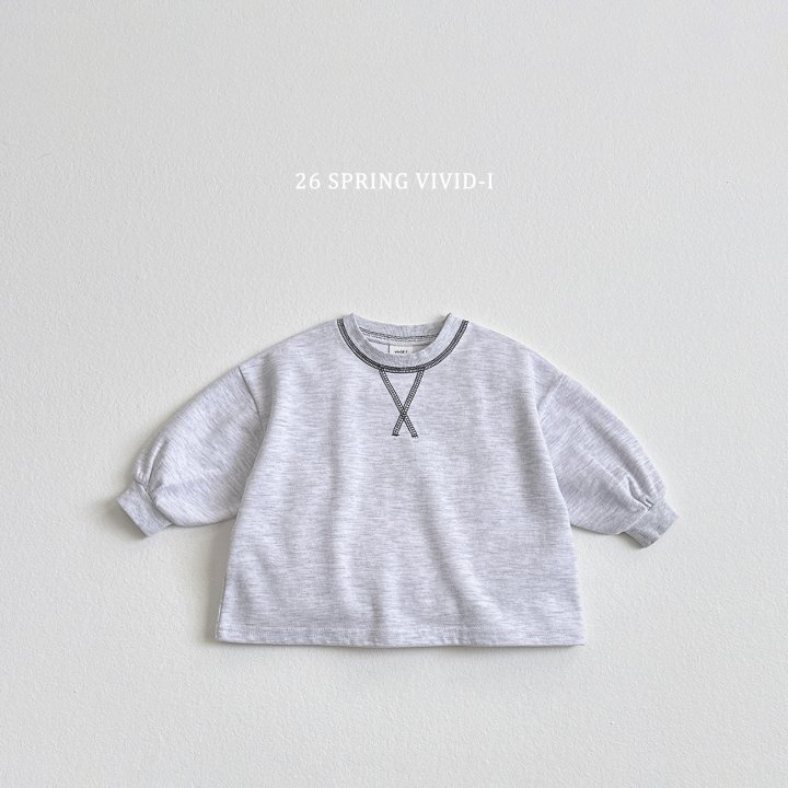 Vivid I - Korean Children Fashion - #magicofchildhood - X Guy Rib Sweatshirt - 4