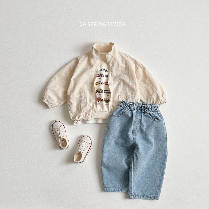 Vivid I - Korean Children Fashion - #minifashionista - Mini Car Sweatshirt - 9