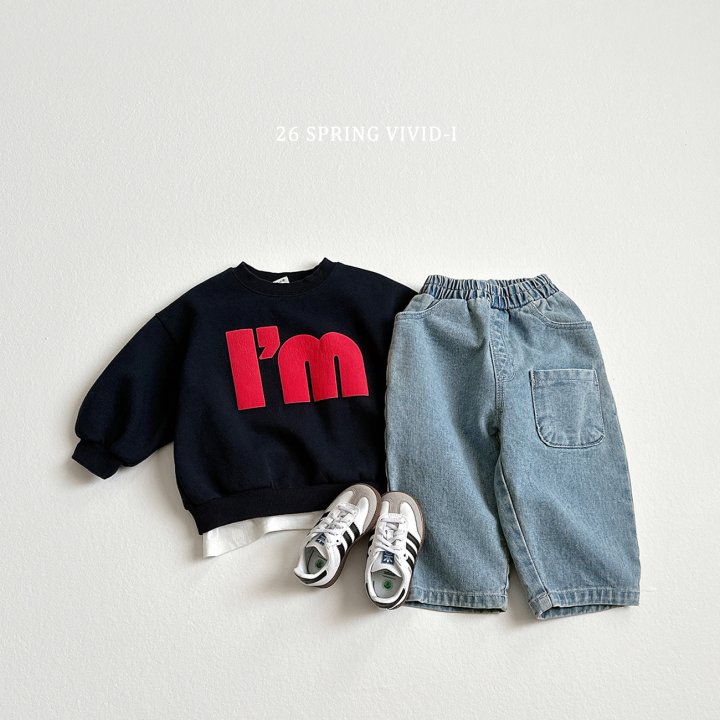 Vivid I - Korean Children Fashion - #minifashionista - I Am 3D Sweatshirt - 6