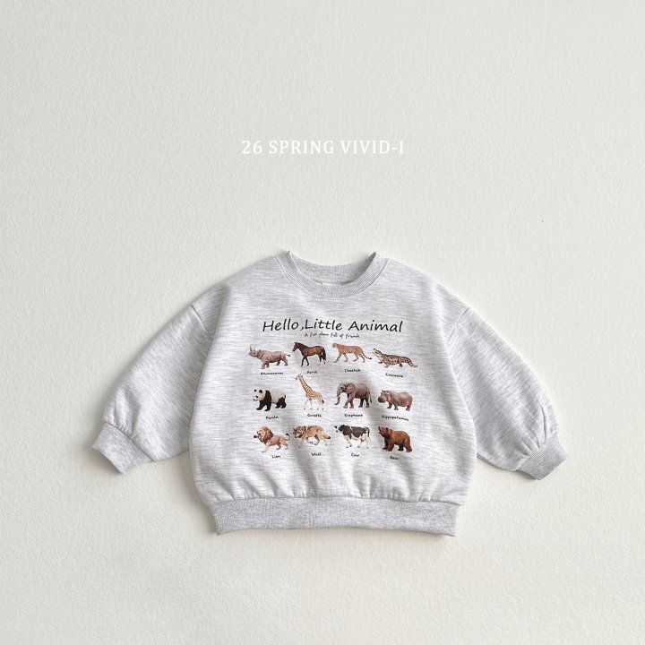 Vivid I - Korean Children Fashion - #magicofchildhood - Mini Animal Sweatshirt - 4