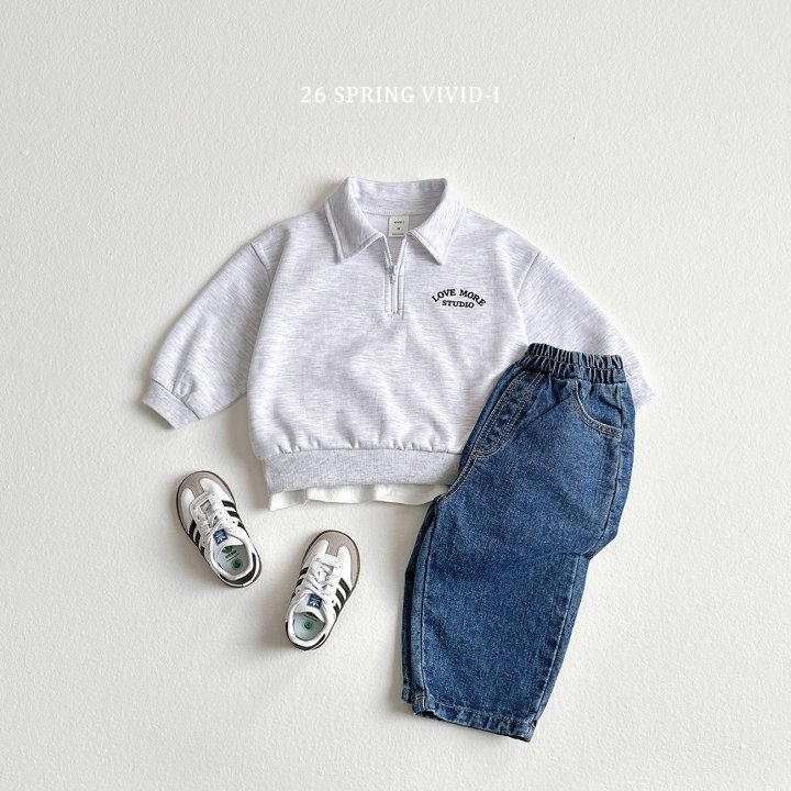 Vivid I - Korean Children Fashion - #minifashionista - Daily Denim Pants - 9
