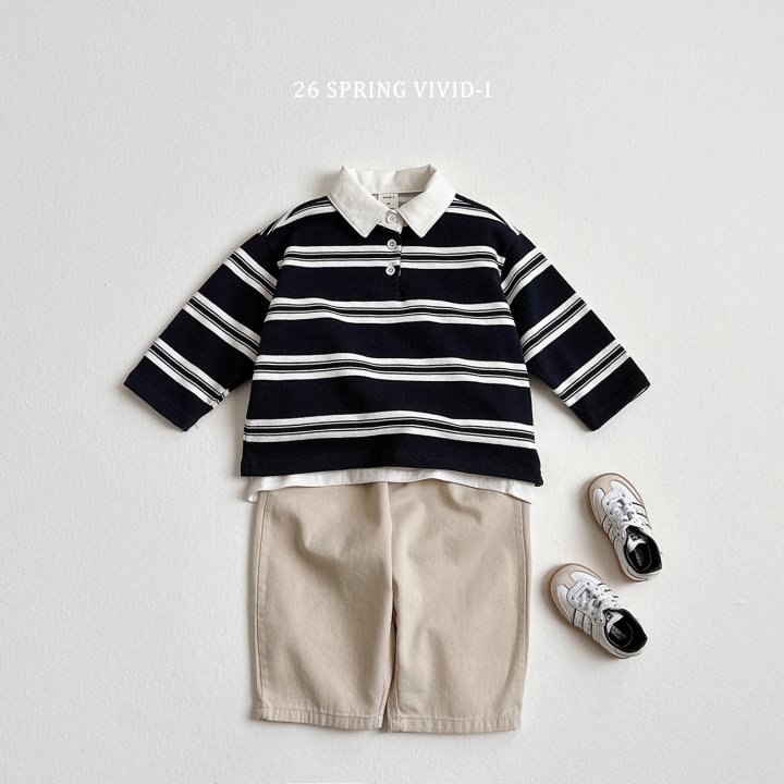 Vivid I - Korean Children Fashion - #minifashionista - Cotton Daily Pants - 7