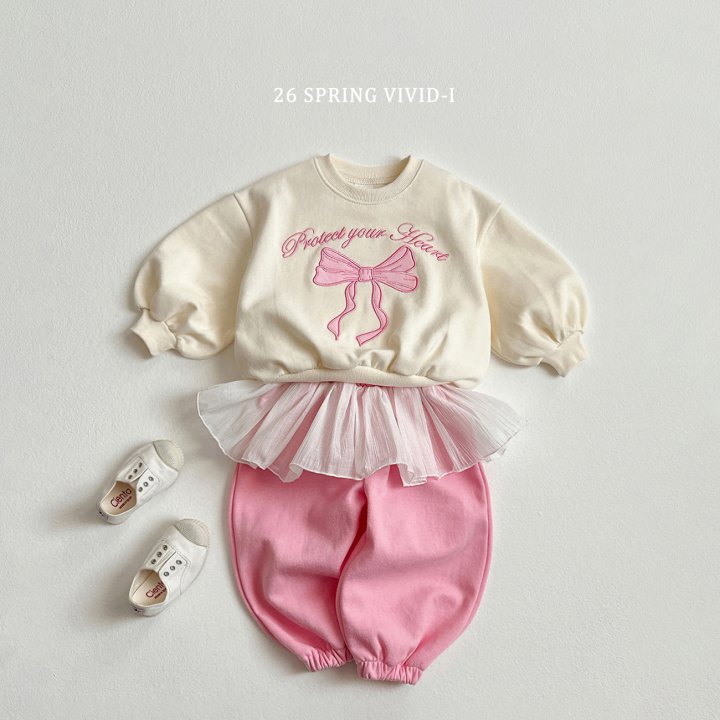 Vivid I - Korean Children Fashion - #minifashionista - Ballet Frill Jogger Pants - 11