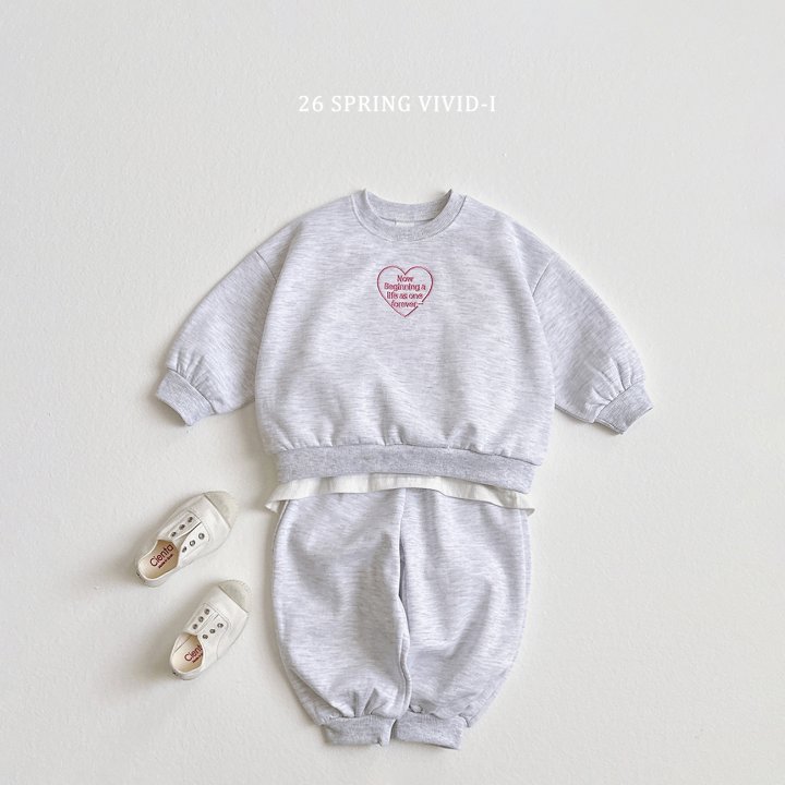 Vivid I - Korean Children Fashion - #minifashionista - Mini Heart Set - 3