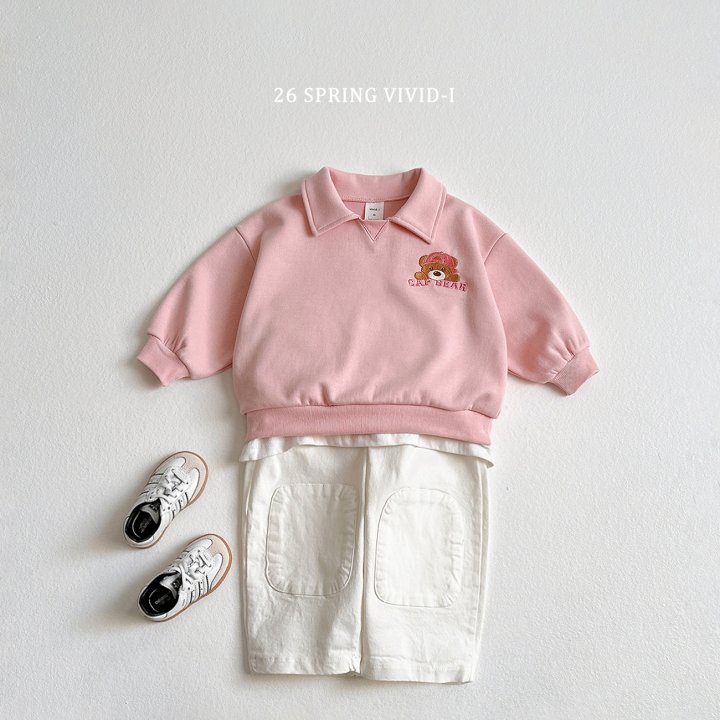 Vivid I - Korean Children Fashion - #minifashionista - Bear Cap Collar Set - 10