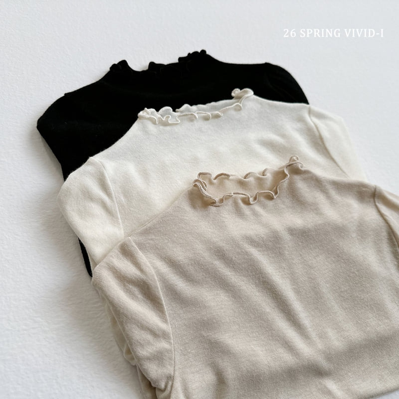 Vivid I - Korean Children Fashion - #minifashionista - Spring Soft Wave Tee - 12