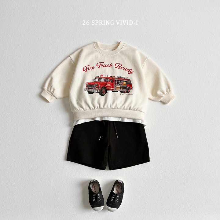 Vivid I - Korean Children Fashion - #prettylittlegirls - Classic Car Sweatshirt - 8