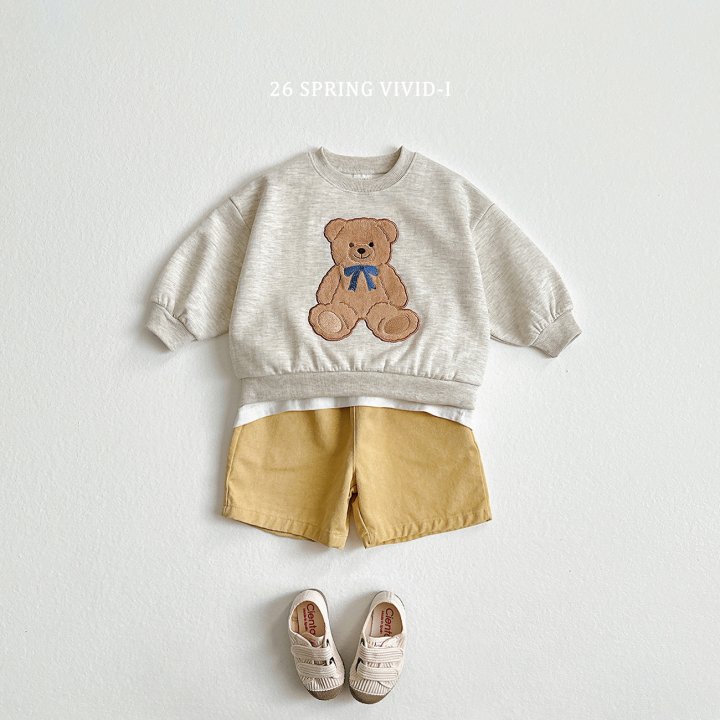 Vivid I - Korean Children Fashion - #minifashionista - Boucle Doll Sweatshirt - 4