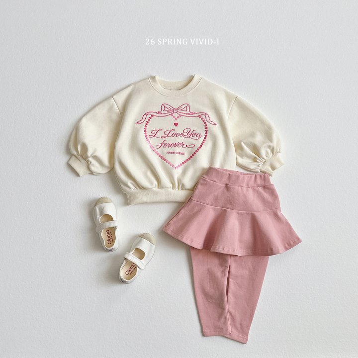 Vivid I - Korean Children Fashion - #prettylittlegirls - All-Day Skirt Leggings - 5