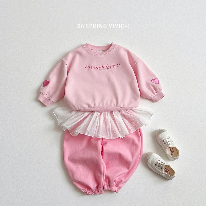 Vivid I - Korean Children Fashion - #prettylittlegirls - Ballet Frill Jogger Pants - 12