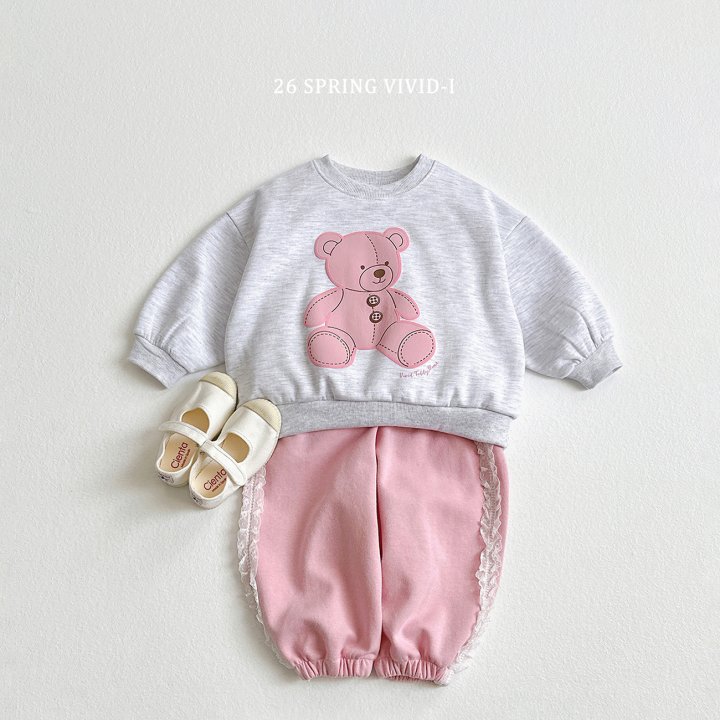 Vivid I - Korean Children Fashion - #prettylittlegirls - Side Lace Pants - 5