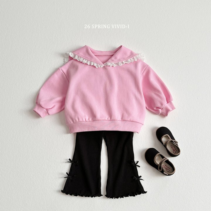 Vivid I - Korean Children Fashion - #prettylittlegirls - Lace Sailor Set - 6