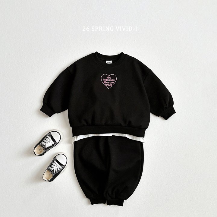 Vivid I - Korean Children Fashion - #minifashionista - Mini Heart Set - 4