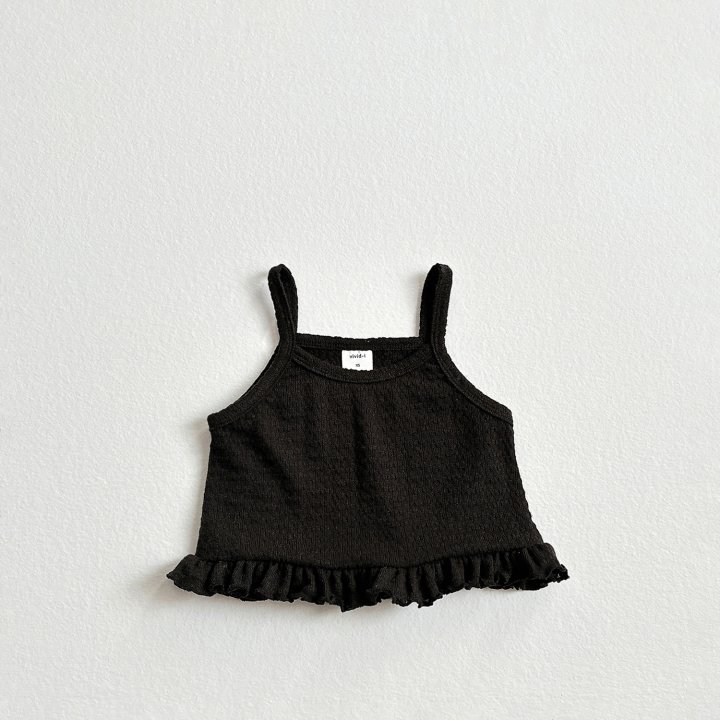 Vivid I - Korean Children Fashion - #prettylittlegirls - Frill Knit Bustier - 5