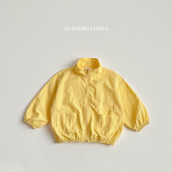 Vivid I - Korean Children Fashion - #prettylittlegirls - Vivid Windbreaker - 3