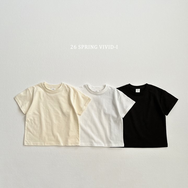 Vivid I - Korean Children Fashion - #prettylittlegirls - 26 Spring Short Sleeve Layered Tee