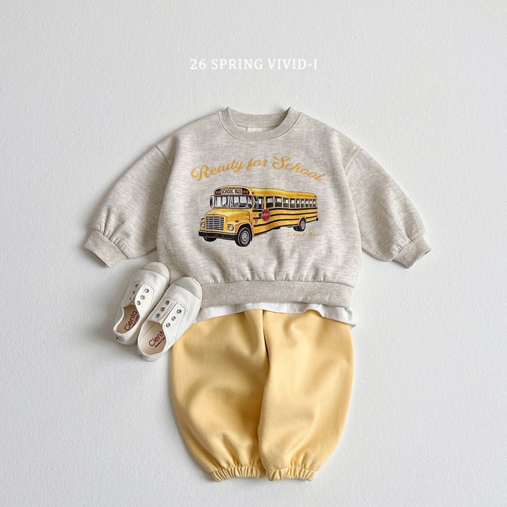 Vivid I - Korean Children Fashion - #stylishchildhood - Classic Car Sweatshirt - 11