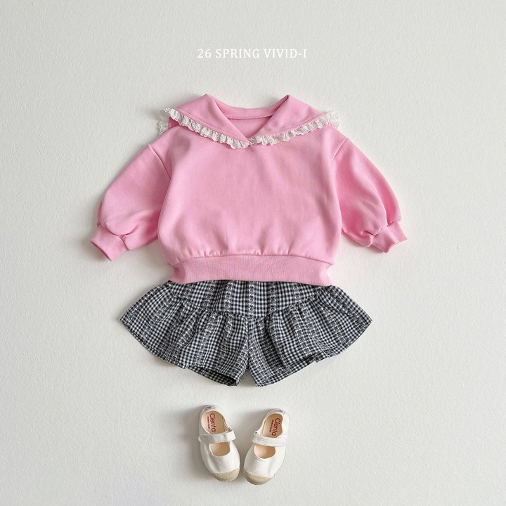 Vivid I - Korean Children Fashion - #stylishchildhood - Lace Sailor Set - 9
