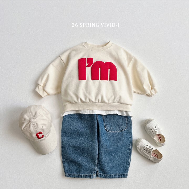 Vivid I - Korean Children Fashion - #todddlerfashion - I Am 3D Sweatshirt - 8