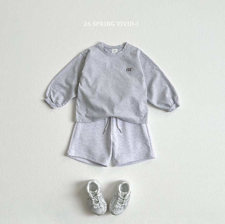 Vivid I - Korean Children Fashion - #todddlerfashion - M Embroidery Single Tee - 7