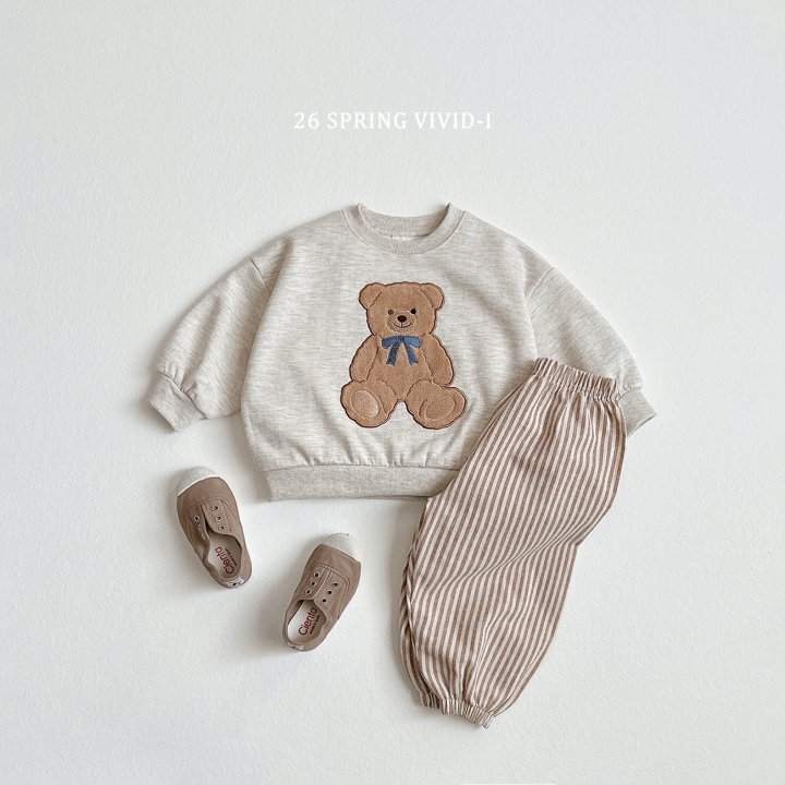 Vivid I - Korean Children Fashion - #todddlerfashion - Boucle Doll Sweatshirt - 5