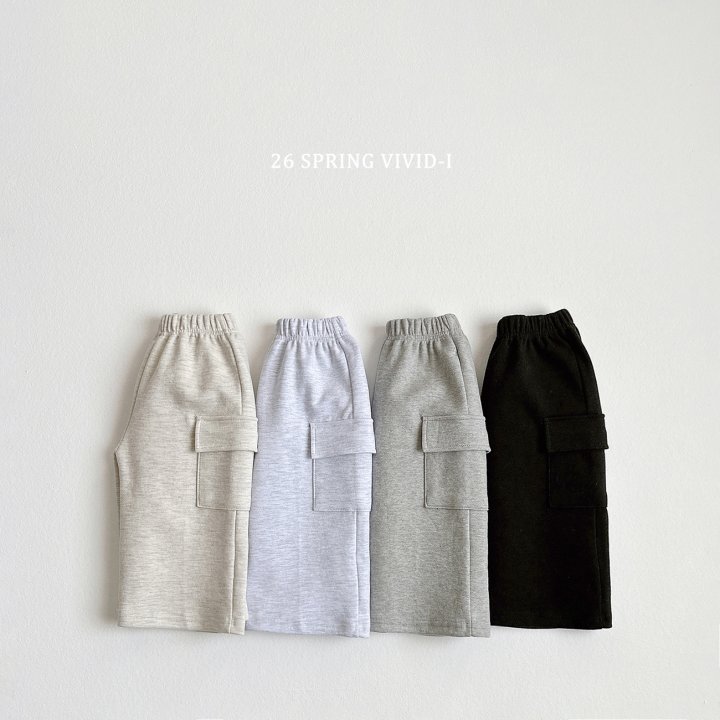 Vivid I - Korean Children Fashion - #todddlerfashion - Cargo Wide Pants