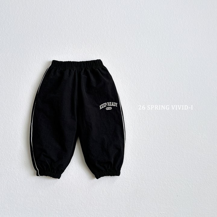 Vivid I - Korean Children Fashion - #todddlerfashion - Stripe Nylon Jogger Pants - 4