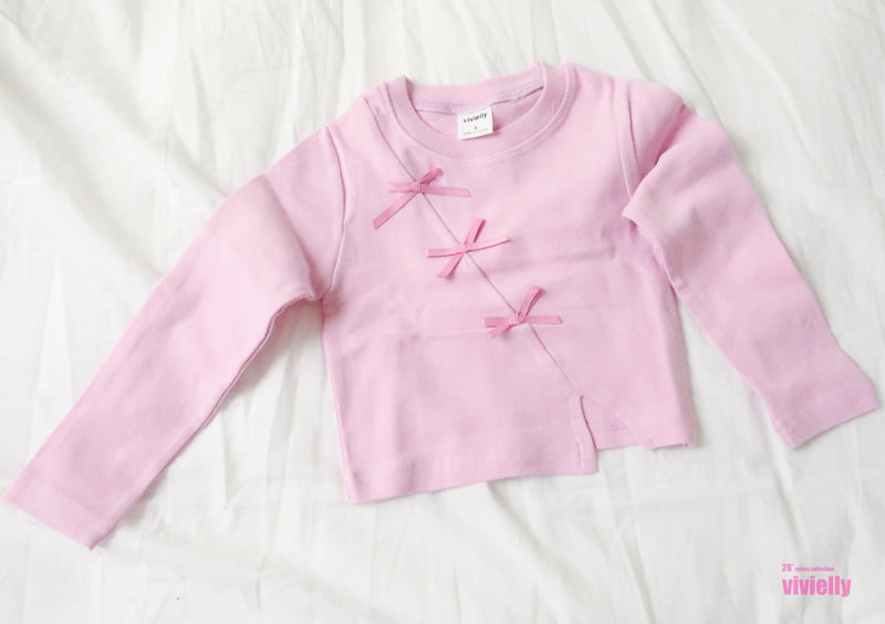 Vivielly - Korean Children Fashion - #Kfashion4kids - Annie Slit Tee