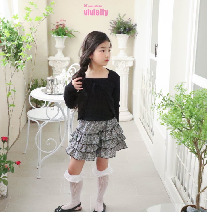 Vivielly - Korean Children Fashion - #Kfashion4kids - Tutu Cardigan Set - 9