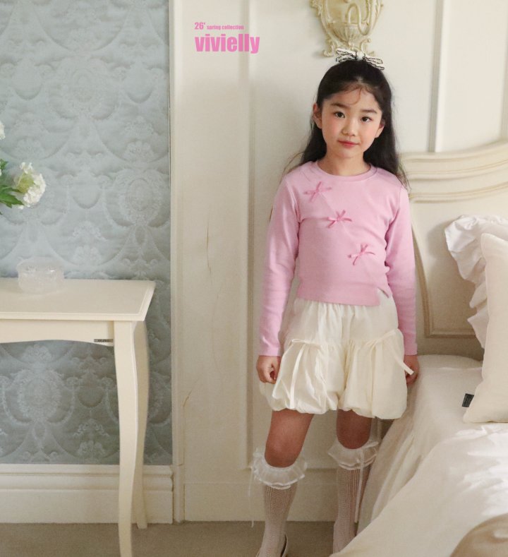 Vivielly - Korean Children Fashion - #childofig - Annie Slit Tee - 9