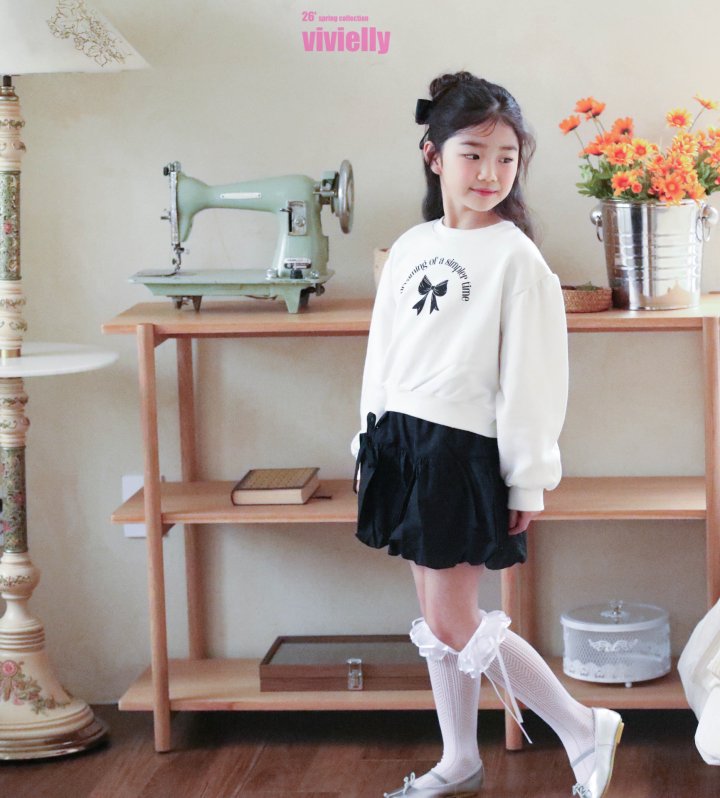 Vivielly - Korean Children Fashion - #childofig - Mono Slit Sweatshirt - 5