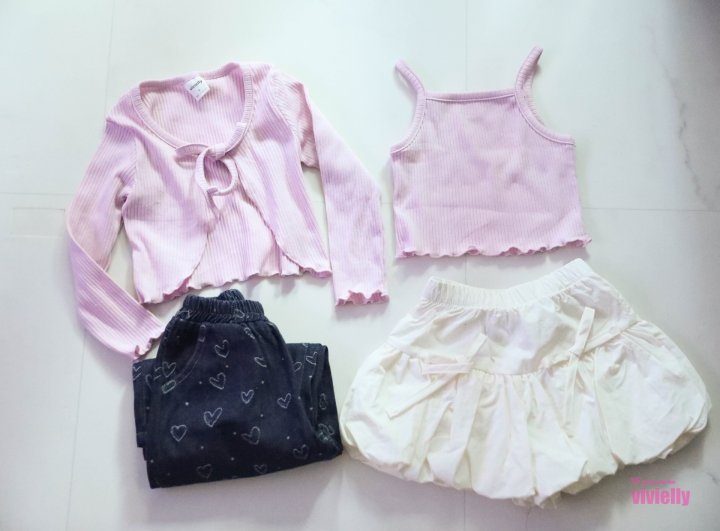 Vivielly - Korean Children Fashion - #childofig - Tutu Cardigan Set