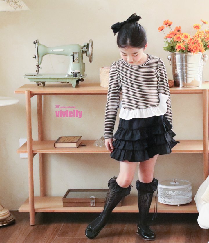 Vivielly - Korean Children Fashion - #childofig - Jane Skort - 11