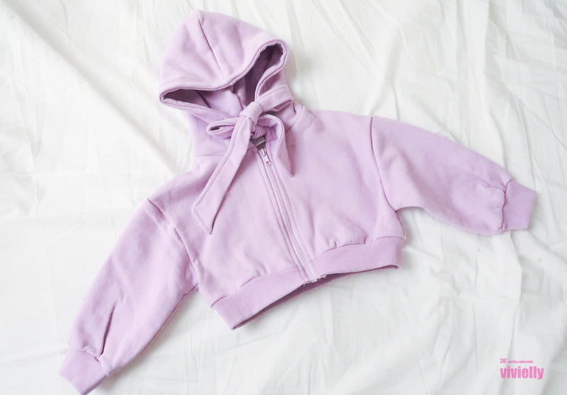 Vivielly - Korean Children Fashion - #childofig - Merry Ribbon Zip-Up