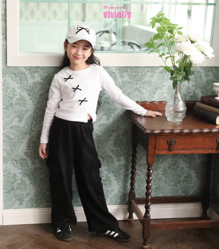 Vivielly - Korean Children Fashion - #childrensboutique - Shushu Ribbon Beanie - 5