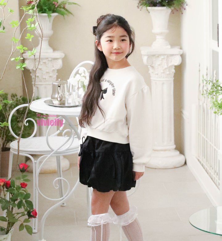 Vivielly - Korean Children Fashion - #designkidswear - Mono Slit Sweatshirt - 7