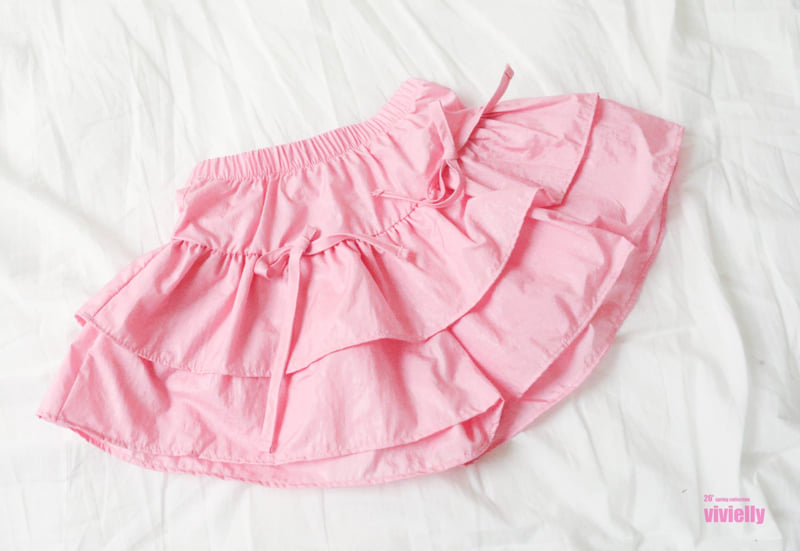 Vivielly - Korean Children Fashion - #designkidswear - Glossy Skort